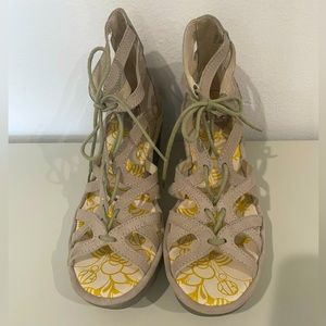 New! Fly London wedge Sandals